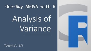 OneWay ANOVA Rtutorial 1  Analysis of Variance [upl. by Zeph]