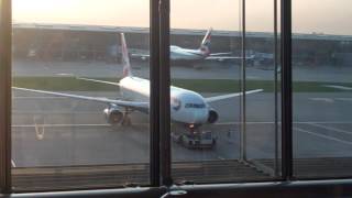 London Heathrow LHREGLL Terminal 5 Operations British Airways 29312 HD [upl. by Harima629]