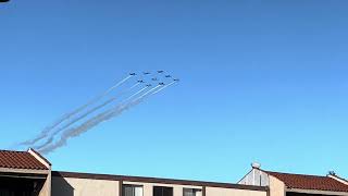 2024 Rose Parade Tiger Squadron Flyover [upl. by Nali]