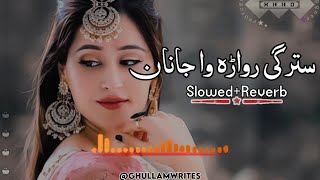 Starge Rawara Wa Janana 🥰 Pashto New Slowed And Reverb Songs  yadoona [upl. by Ettezus]