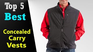 Top 5 Best Concealed Carry Vests 2021 [upl. by Anselmo]