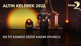 Pantene Altın Kelebek 2022 En İyi Komedi Dizisi Kadın Oyuncu – Ezgi Mola [upl. by Rhody254]