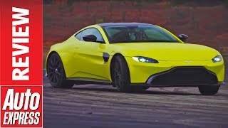 New Aston Martin Vantage 2018 review  can it beat the Porsche 911 [upl. by Peppie]