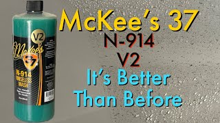 The New McKee’s 37 N912 Version 2 Review Car Washing Auto Detailing Car Care Rinseless Wash [upl. by Ahsinnor]