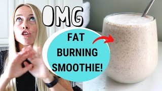 My Daily FAT BURNING SMOOTHIE That Uses FRUIT Intermittent Fasting Smoothie Recipe [upl. by Herve]