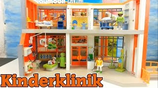 Playmobil Kinderklinik 6657 Neuheit auspacken aufbauen Krankenhaus [upl. by Kong]