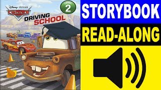 Cars Read Along Story book Read Aloud Story Books Cars  Driving School [upl. by Adey]