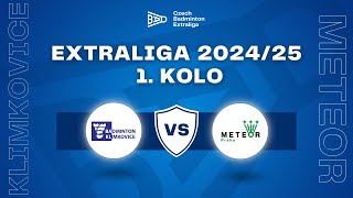 TJ Sokol Klimkovice vs BK Meteor Praha  12102024  Extraliga 1 kolo [upl. by Reivaxe]