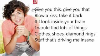 I Want  One Direction with lyrics [upl. by Pierrepont]