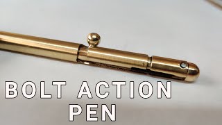 Homemade Bolt Action Pen [upl. by Carlick]