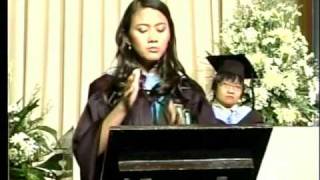 Ana Arce Speech part1 [upl. by Ttereve]