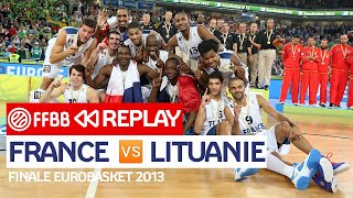 MATCH COMPLET FranceLituanie  Finale EuroBasket 2013 [upl. by Velasco991]