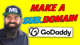 How to Setup a Subdomain in GoDaddy [upl. by Oile]