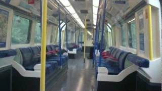 Journey on the Piccadilly Line from Hillingdon to Eastcote [upl. by Nerraj992]