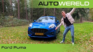 Ford Puma MildHybrid  Review met Jeroen Mul  RTL Autowereld [upl. by Eilema]