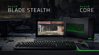 The Razer Blade Stealth amp Razer Core [upl. by Stanleigh]