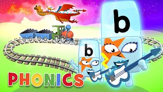 Phonics  Learn to Read  The Letter B  Journey Through the Alphabet  Alphablocks [upl. by Shah]