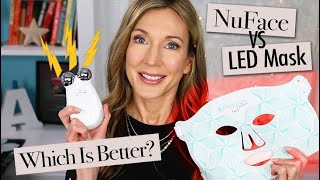 NuFace VS LED Masks  Which to Buy If You Can Only Get One [upl. by Kelli16]