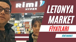 Letonya Market Fiyatları  Türkiye ile kıyaslayın  Riga Market Fiyatları  Rimi Market [upl. by Victorine]