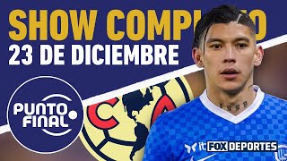 😎👌🔥Gerardo Arteaga suena como refuerzo del América para buscar la 15 🏆  Punto Final EN VIVO [upl. by Elisa732]