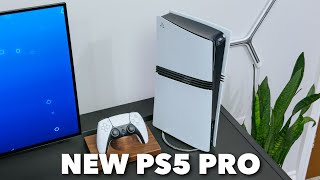 NEW PS5 Pro Unboxing amp First Look [upl. by Ettennor]