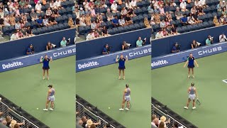 Tennis Star Humiliates Ball Girl During US Open 2024 [upl. by Sairu]