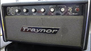 Traynor YBA 1 Bass Master 1972 Service and Sound Check [upl. by Kinch]