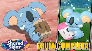 ¡CONSIGUE a KOMALA SHINY y SLAKOTH con VISERA SHINY con ESTA GUÍA de EVENTO en Pokémon GO Keibron [upl. by Zullo837]