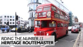 You Can Still Ride Routemaster Buses in London [upl. by Aniv]