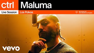 Maluma  Los Polvos Live Session  Vevo ctrl [upl. by Eema]