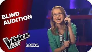 Whitney Houston  I will Always Love You Laura  The Voice Kids 2013  Blind Auditions  SAT1 [upl. by Seravat]