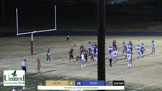 WCHS Football vs Fort Campbell [upl. by Wyn463]