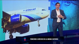 ¿Cuál es el origen de los problemas de Interjet  Noticias con Yuriria Sierra [upl. by Auqeenahs]