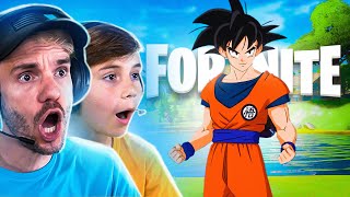 DRAGON BALL NO FORTNITE  Brancoala Games [upl. by Johann]