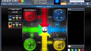 Turboparchiscom Parcheesi Online  How to start playing [upl. by Snebur909]