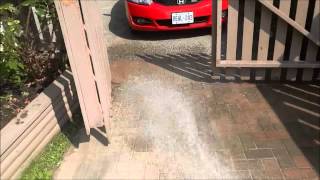 How To Apply Polymeric Sand To Interlocking And Pavers [upl. by Rentschler]