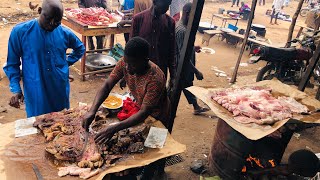 Ram Suya Street Food In Ilorin Kwara State Nigeria [upl. by Mazonson]