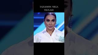 X Faktor Shok😱 Mana Fazliddin bilan nima boldi u nega yiglaganini koring 😥xfactor trend for [upl. by Artaed]