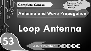 Loop Antenna Basics Types Structure Radiation Properties Applications Pros amp Cons Explained [upl. by Ahsaf83]