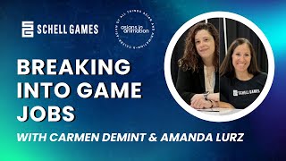 Breaking into Game Jobs with Carmen DeMint amp Amanda Lurz from Schell Games  Asians in Animation [upl. by Buhler]