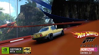 Forza Horizon 5 Hot Wheels Speed Zone Forest Flume series 22 autumn festival playlist [upl. by Nollie]