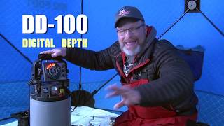 Vexilar DD100 Digital Depth Tips [upl. by Chanda932]