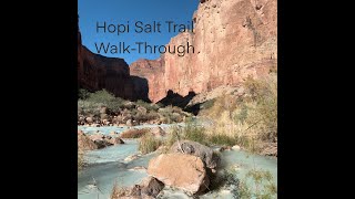 HOPI SALT TRAIL WalkThrough [upl. by Akemak]