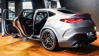 2024 Mercedes AMG GLC 63 S Coupe  Interior and Exterior Walkaround [upl. by Westfahl]