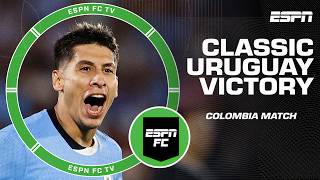 CLASSIC VINTAGE Uruguay win  Ale Moreno reacts to Colombia match in CONMEBOL qualifiers  ESPN FC [upl. by Kutchins152]