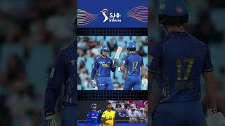 MI VS CSK CLASH START SA20 IN TAMIL  shorts sjinform cricketfacts facts [upl. by Yromem878]