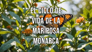 El ciclo de vida de la mariposa monarca [upl. by Eclud228]