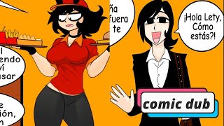 quotYa Valió Burgerquot 😵‍💫🍔😍  PerezosoDraw ComicsDub pechugonas [upl. by Vitus]