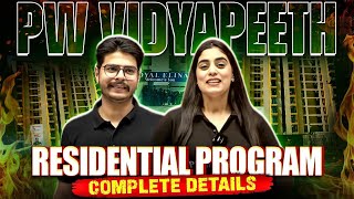 PW Vidyapeeth Residential Program Complete Details 💯 Ultimate Guide To Crack NEET 2026 with PW [upl. by Nitsur]