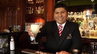 Aprenda a preparar un delicioso pisco sour al estilo del Bar Inglés del Country Club Lima Hotel [upl. by Ayita248]